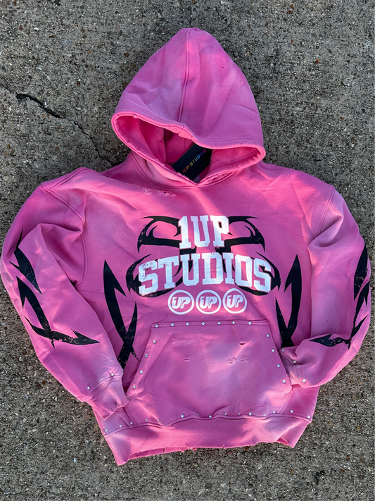 PINK 1UP HOODIE