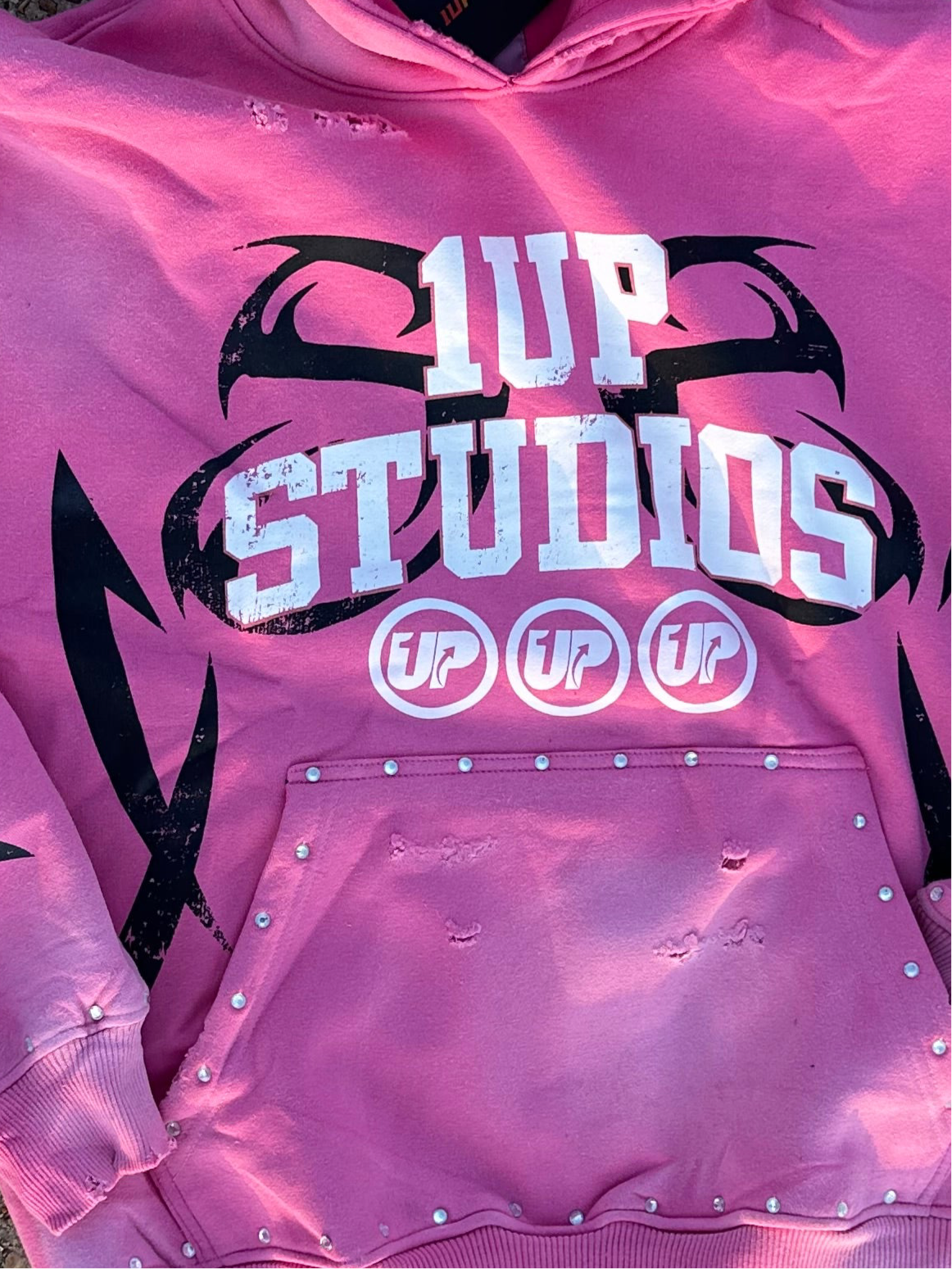 PINK 1UP HOODIE