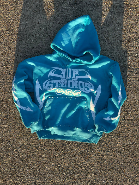 BLUE 1UP HOODIE