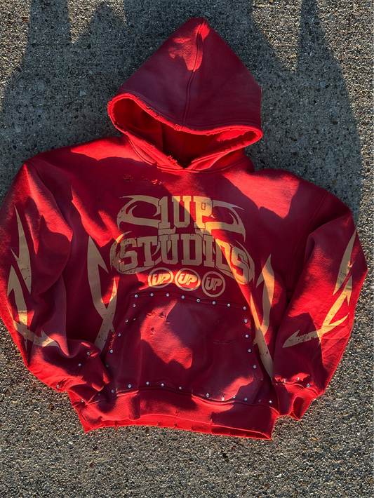 RED 1UP HOODIE