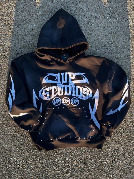 BLACK 1UP HOODIE